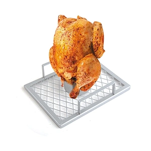 Grilling Tool Stand Cooker Holder Metal easy to clean chicken roaster