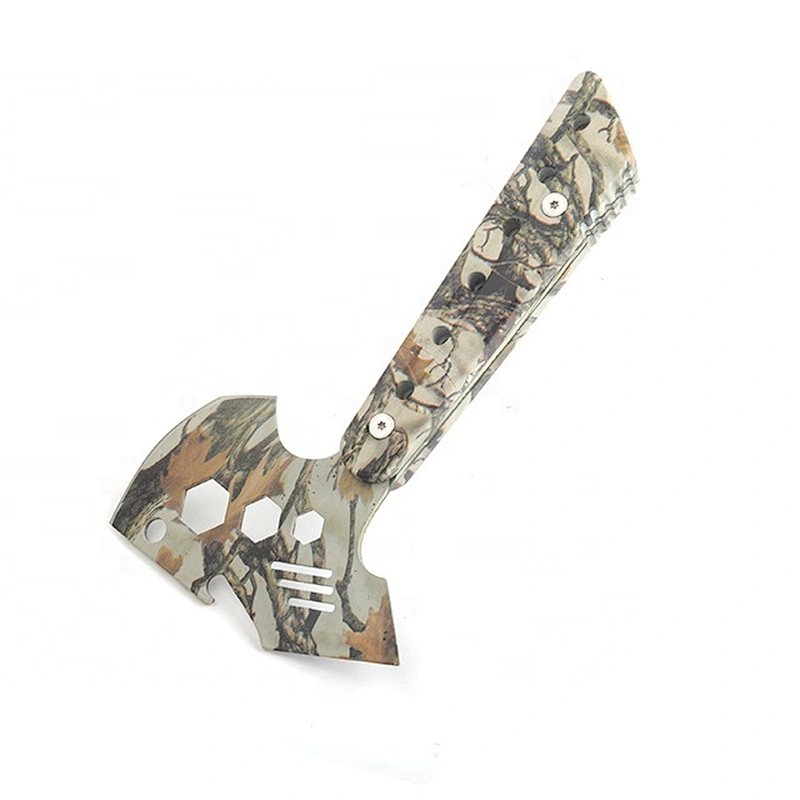 Multi Function Mini Stainless Steel Survival Axe Hatchet with Wrench and bottle opener