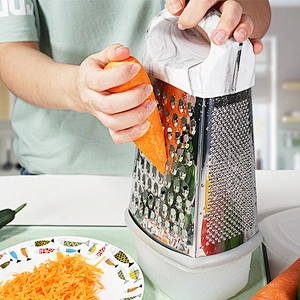 Hot selling multi functional kitchen four sides vegetables grater