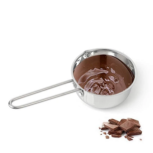 Best supplier durable long handle mixing bowl set chocolate melting bowl