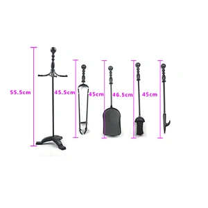 Unique fireplace accessories 5pcs  fireplace sets