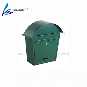 Hot Selling iron with powder coating Letter Box, Mail Box, Rust-proof