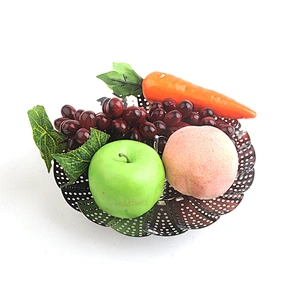 Stainless steel extendable foldable adjustable dim sum steamer basket