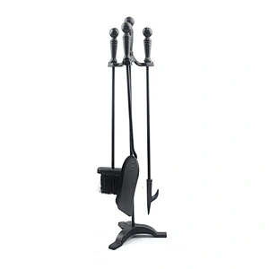 Fireplace Accessories Cast Iron Fire Log Fireside Fireplace tools sets
