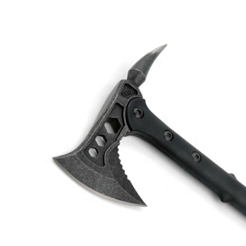 3 in 1 Stainless Steel Hatchet Survival Camp Hand Axe with Nylon Fiber Handle