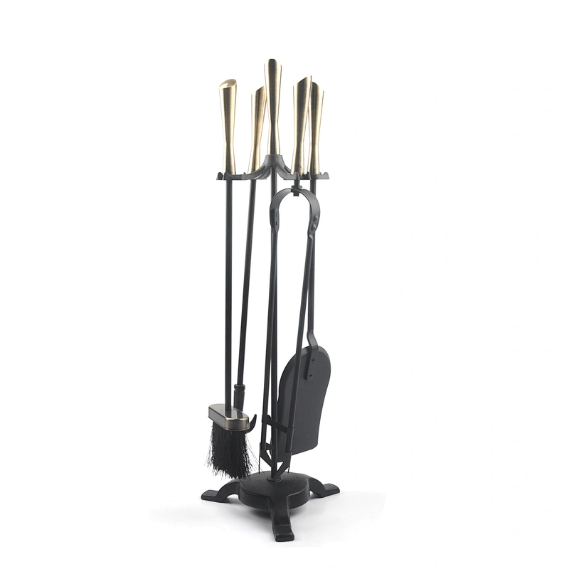 House garden 4pcs metal fireplace Tool set