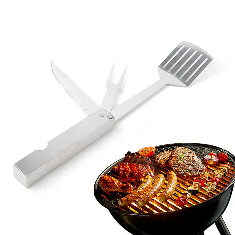 Manufacturer stainless steel food grade  multifunction barbecue tool sets BBQ utensils  Set