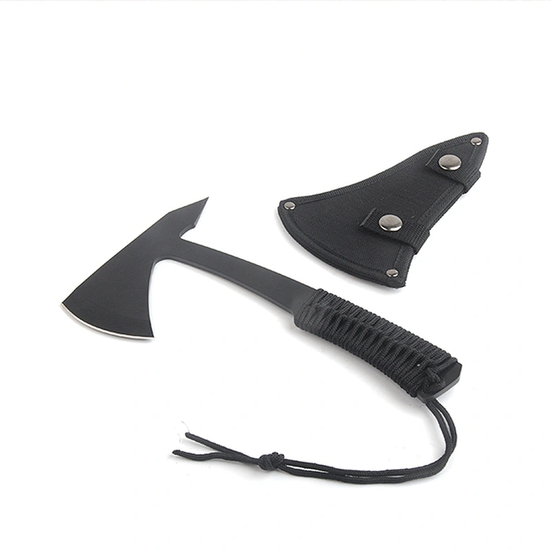Wholesale Portable High Quality Stainless Steel Mini Multifunctional Kitchen Survival Axe With Wooden Handle