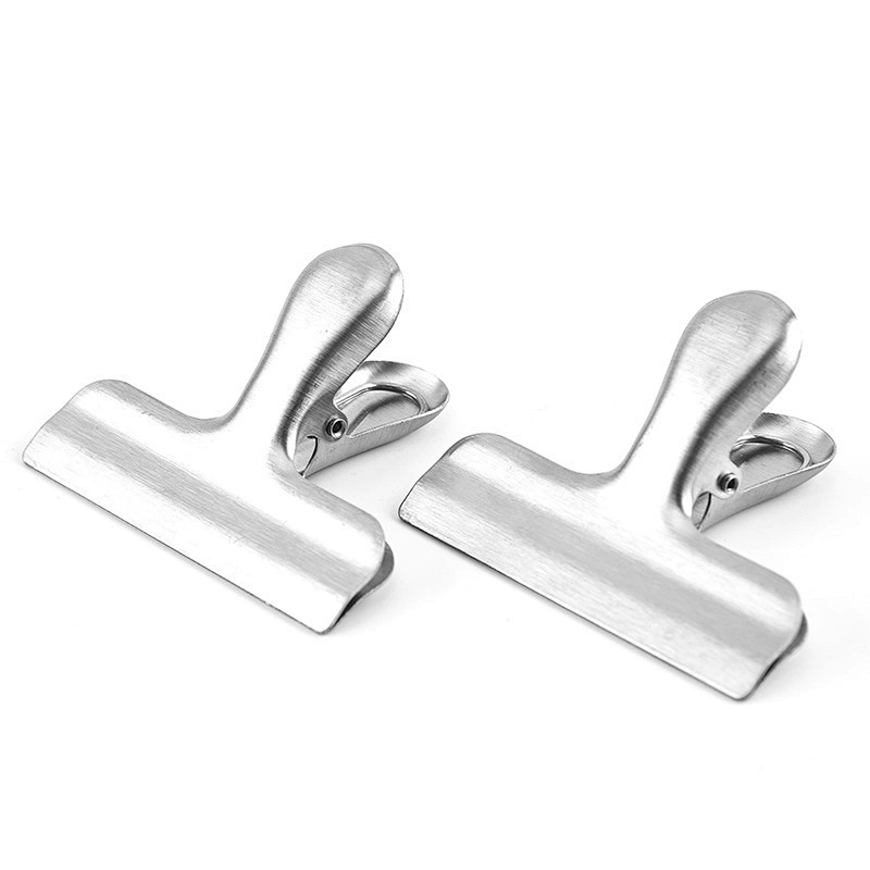 Hot selling good quality stainless steel hot food bag seal clip