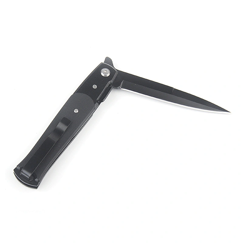 Edge Small Blades Stainless Steel Straight Knives Blade Pocket Folding Survival Titanium Personalized