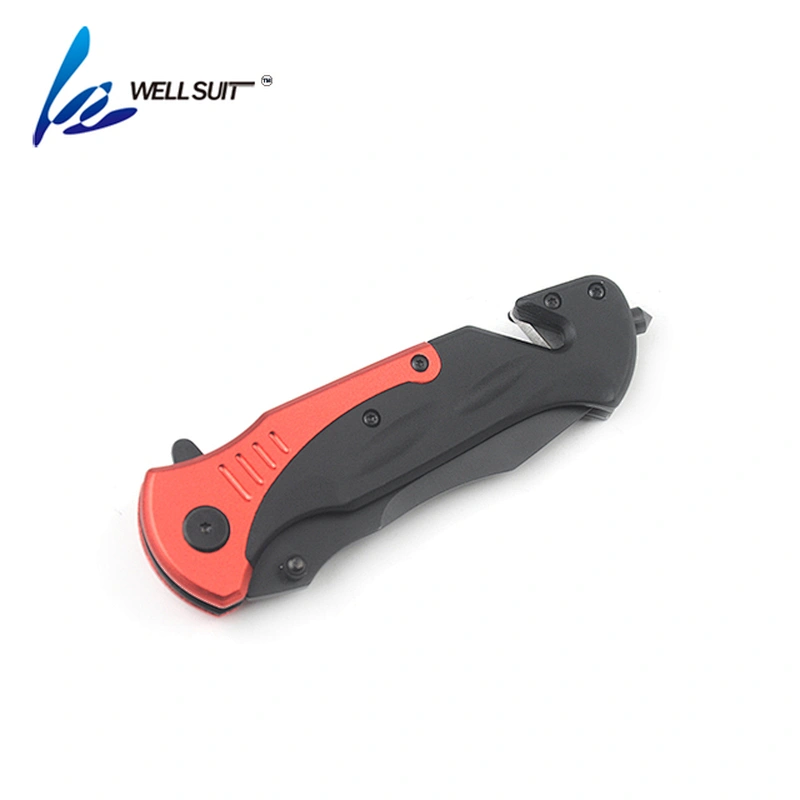 High quality hot selling black coating survival outdoor hunting mini folding knife