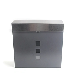 mailbox outdoor stainless steel mailbox wall mounted