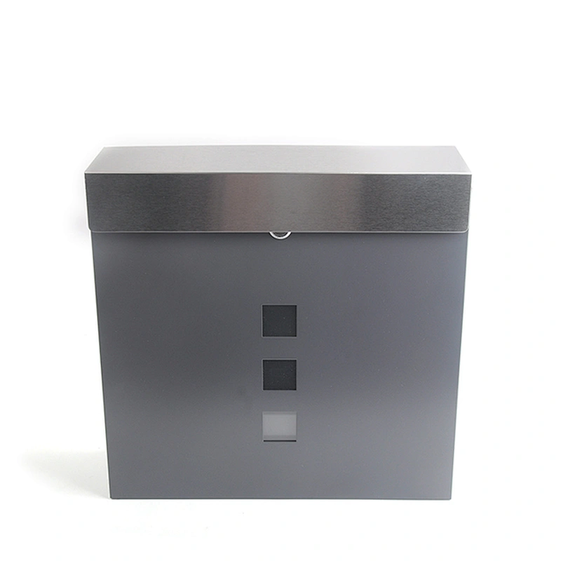 mailbox outdoor stainless steel mailbox wall mounted