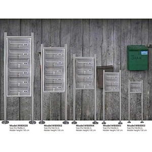 Modern wholesale stainless steel mailbox newspaper box