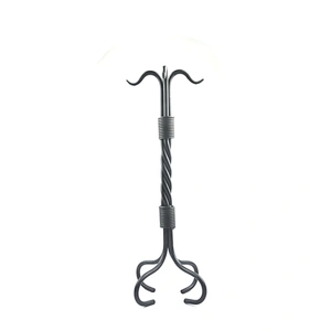 High Quality Black Metal Fireplace Tools Set For Sale