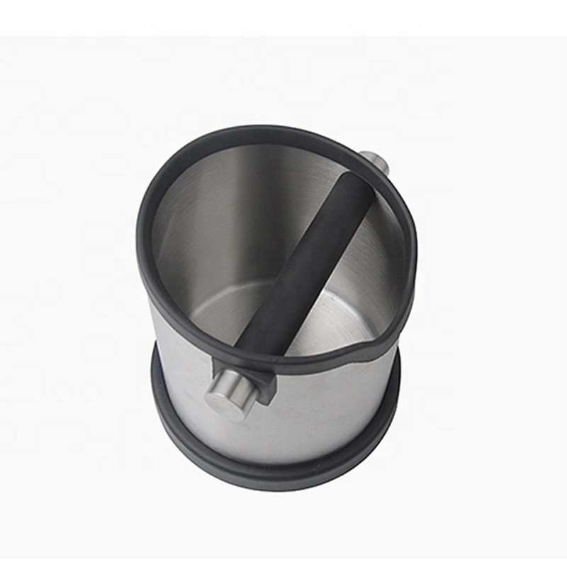 Stainless steel coffee tools coffee knock box coffee grounds box