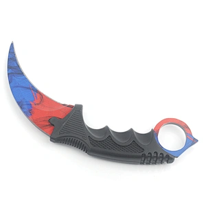 CS Shape Stainless Steel Blade Folding Pocket Knife with printing