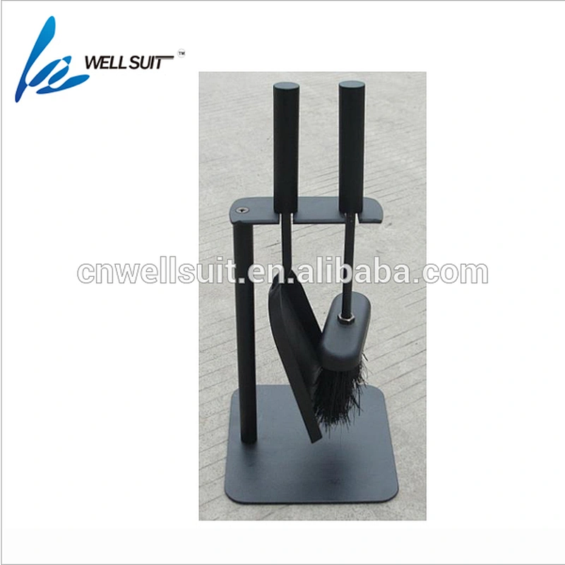 High Quality Rustic stainless steel iron Fireplace Tool set