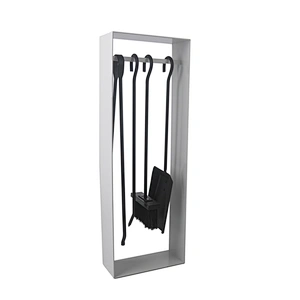 5 pieces  steel outdoor stainless steel companion  fireplace tools with fireplace tong