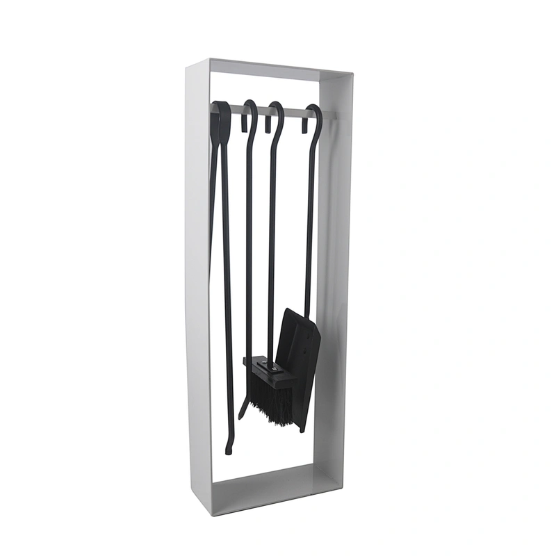 5 pieces  steel outdoor stainless steel companion  fireplace tools with fireplace tong