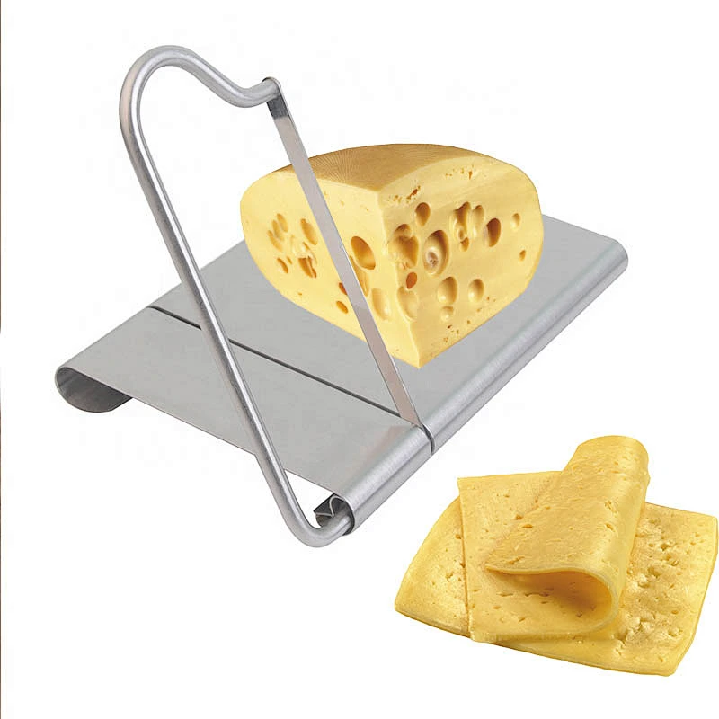 High quality stainless steel kitchen cheese slicer arm slicer ware cheese and butter cheese board