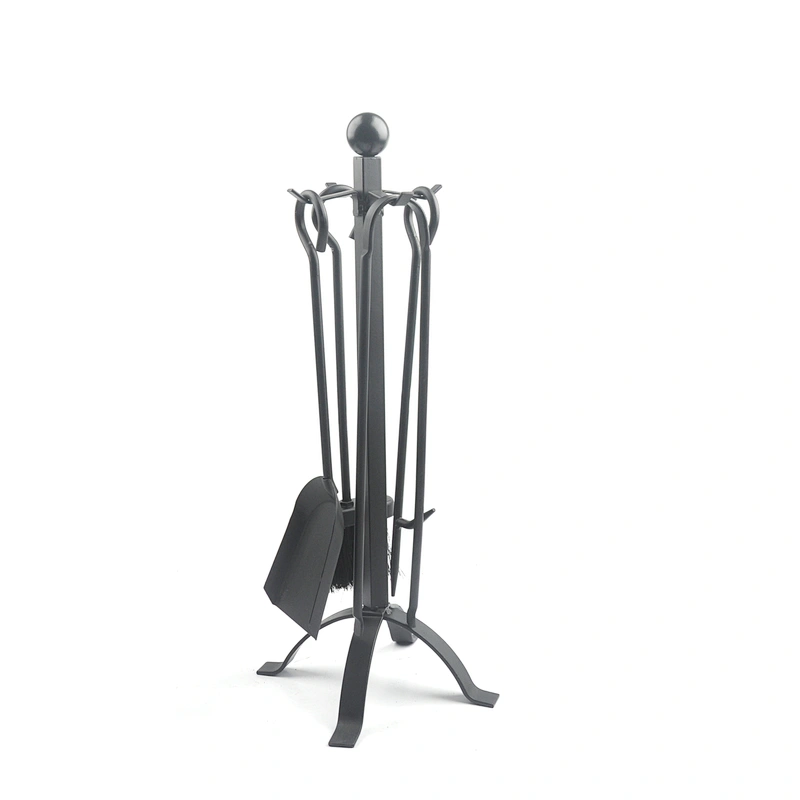 Garden fireplace high quality complete cast Iron fireplace tools set