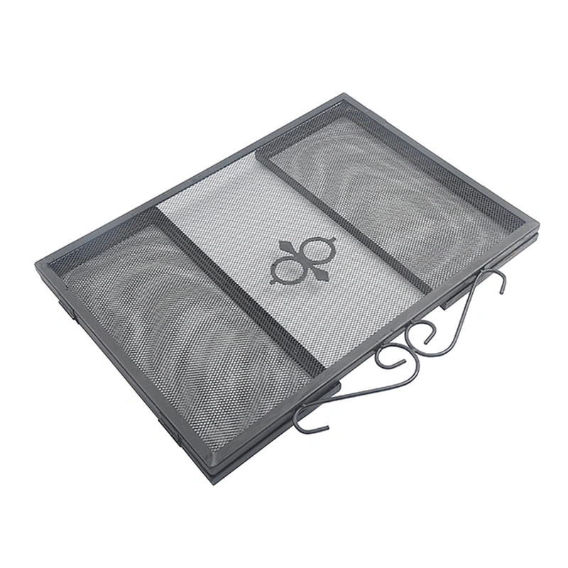Hot Selling Iron Safe Proof Fence 3 Panel Metal Panel Gate Proof Fireplace Screen Free Standing