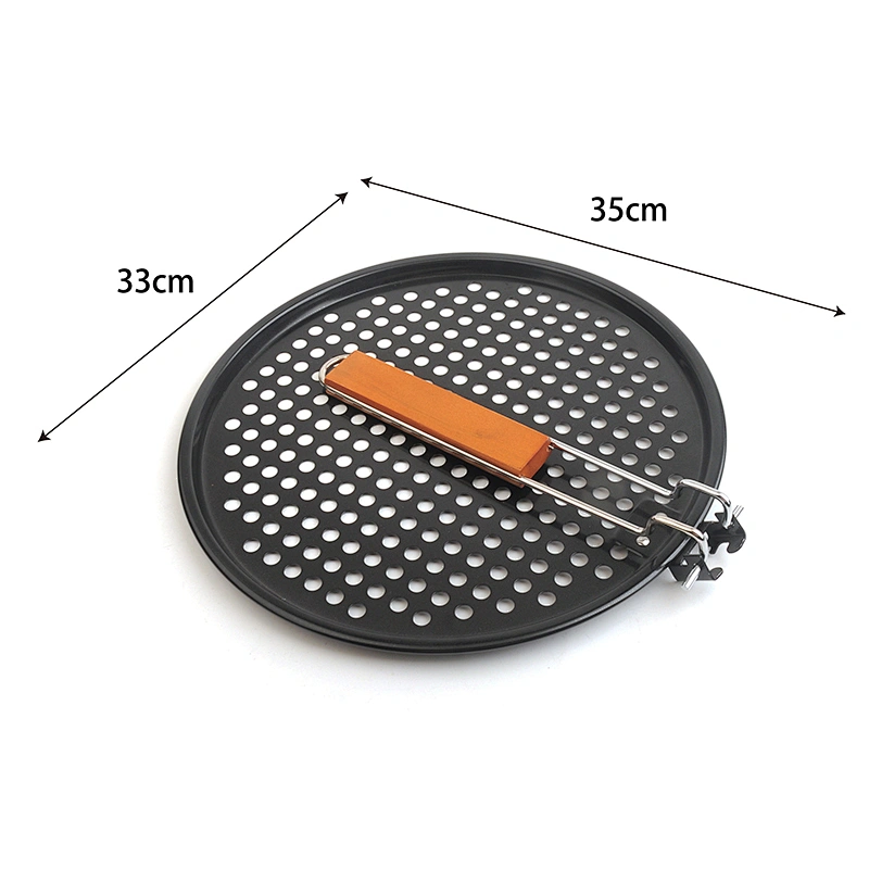 Non-stick coated bbq grill pans barbecue grill basket BBQ baking pans BBQ tools