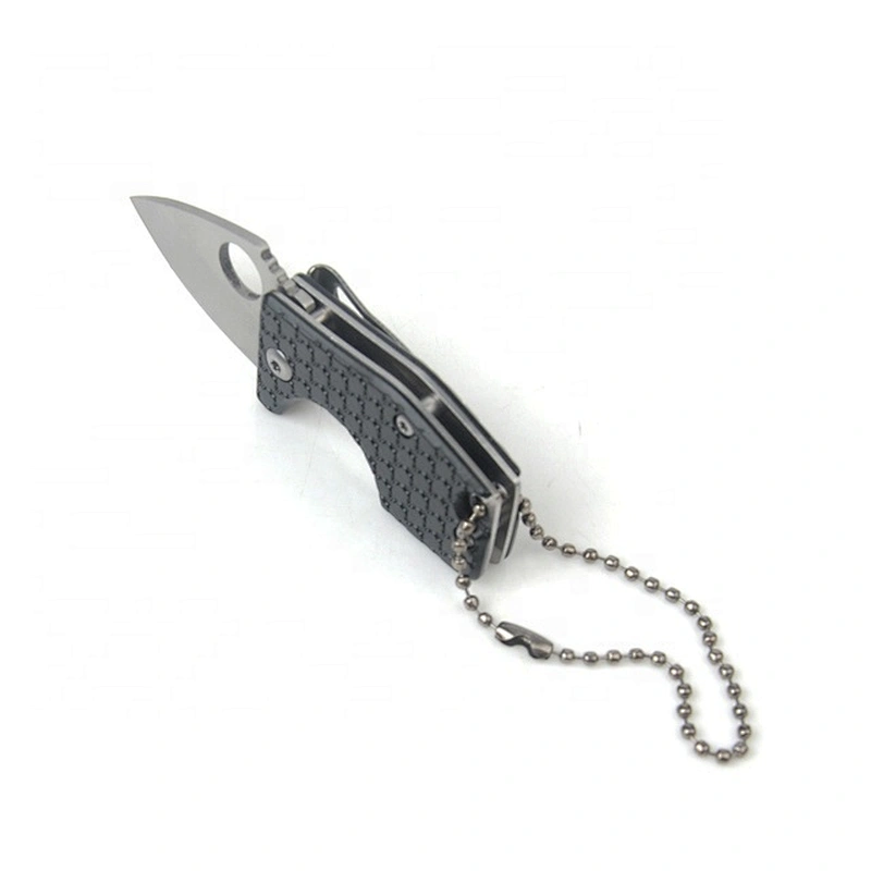 Professional folding mini multi gift knife with keychain