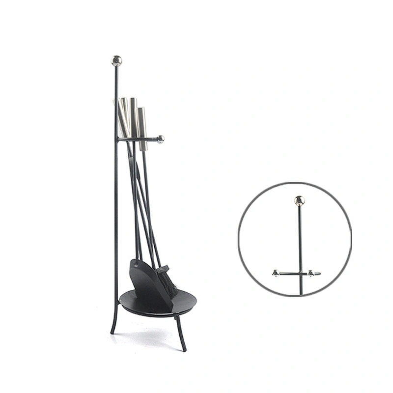 High quality Indoor Outdoor Metal fireplace Hearth Decor tool set