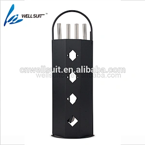 Pleasant Hearth 4-Piece Steel Fireplace Tool Set