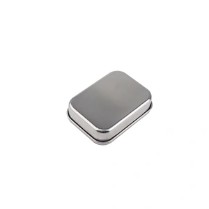2 compartment Leak Proof heated Thermal food 304 metal tiffin bento stainless steel lunch box