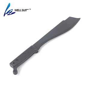 Black Fixed Blade Survival Outdoor Machete with Sheath