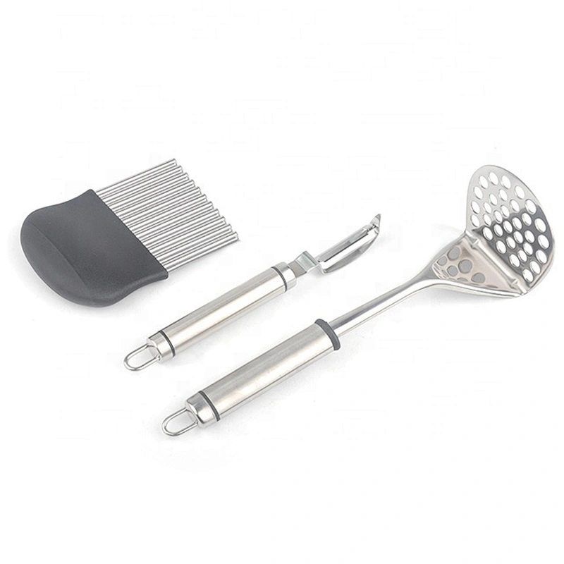 Stainless steel ladle grater potato cutter fruit vegetable tools kitchen gadget