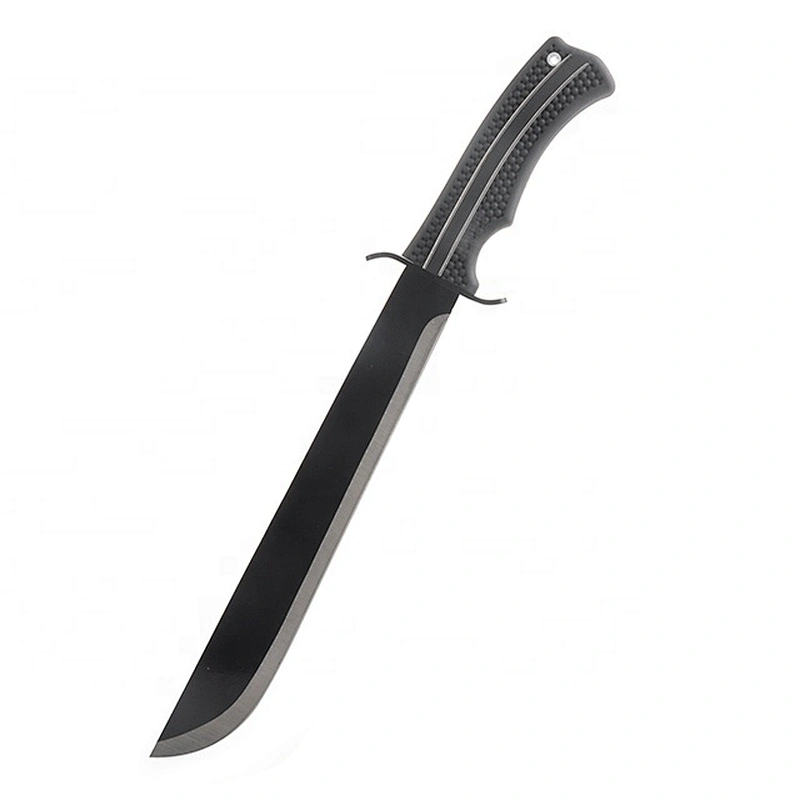 New design hot selling stainless steel outdoor camping survival machete with plastic handle