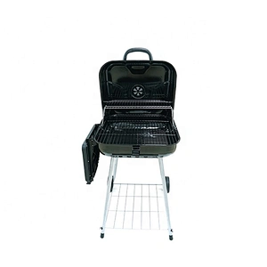 Simple kitchen commercial indoor charcoal iron bbq grill