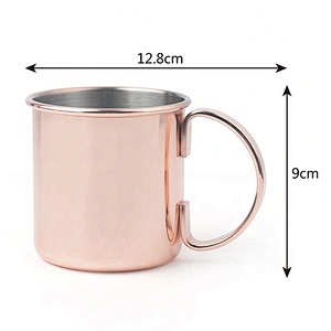 New design hot selling golden mug bar cup