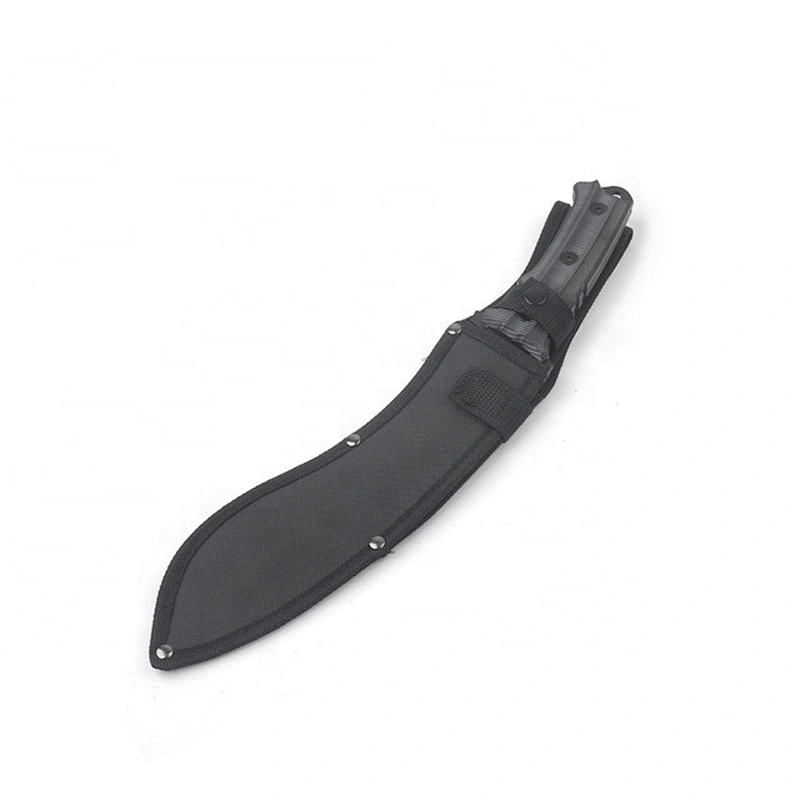 Multifunctional stainless steel outdoor hunting survival knife with sheath