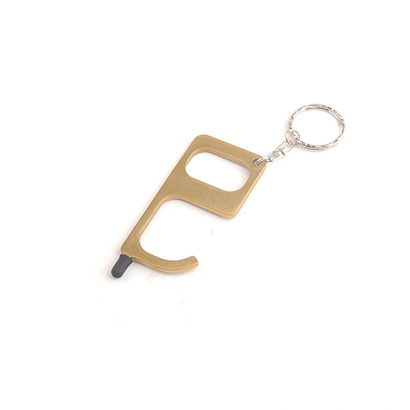 Hygiene Antimicrobial Hand Keychain Touchless Door Opener No Touch Key