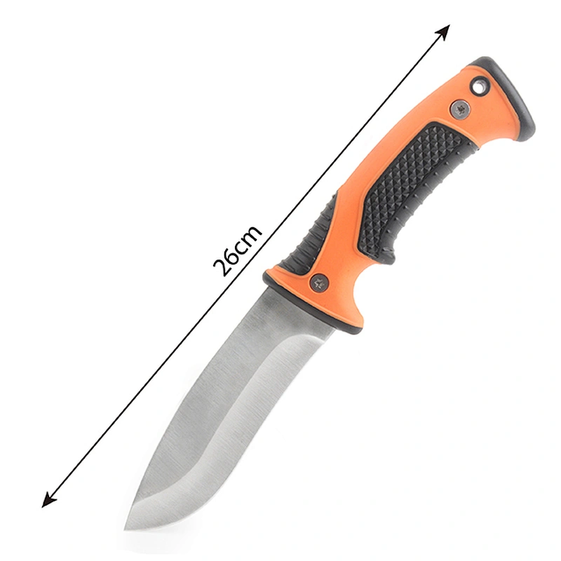 High quality stainless steel outdoor forest camping survival knife