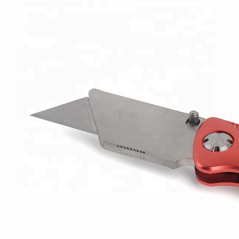 Customized SK5 Blade Aluminum Alloy Handle Folding Utility Pocket  Knife