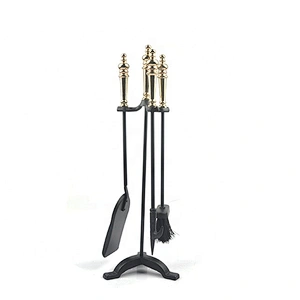 Fireside standing zinc alloy fireplace tools set for sale