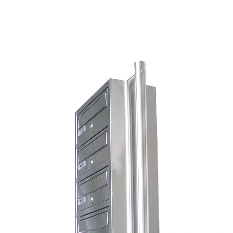 Steel Stainless Outdoor Lock  Apartment Mailbox Outdoor Waterproof Apartment Stainless Steel Free Stand Mailbox
