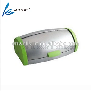 2019 hot sell stainless steel bread bin with PP for sale