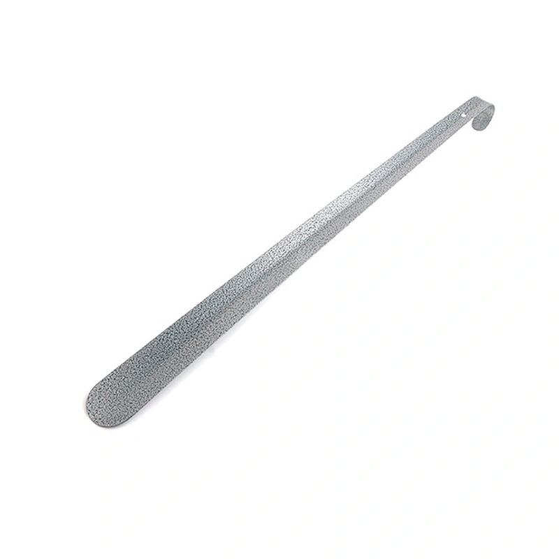 Hot Selling Custom Laser Logo Metal Long Handle Shoe Horn