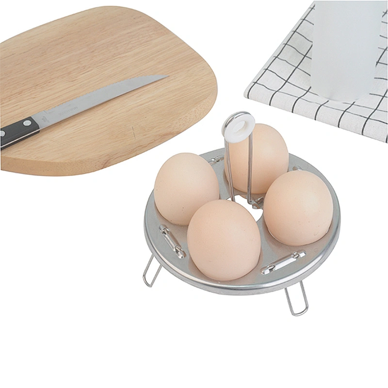 Stainless steel egg steamer rack