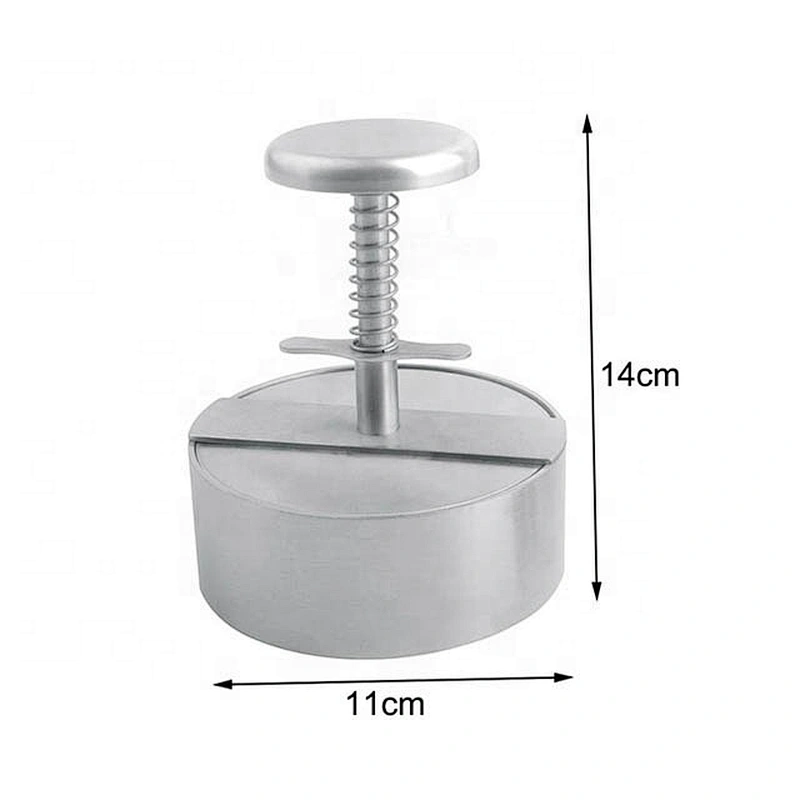 Food Grade Aluminum Burger Press Nonstick Cook Cooking Mold Hamburger Meat Press