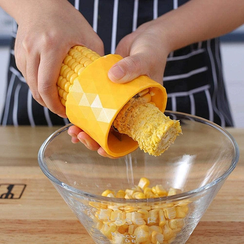 Creative Kitchen Gadgets corn cob peeler corn cob cutter corn slicer Off the Cob