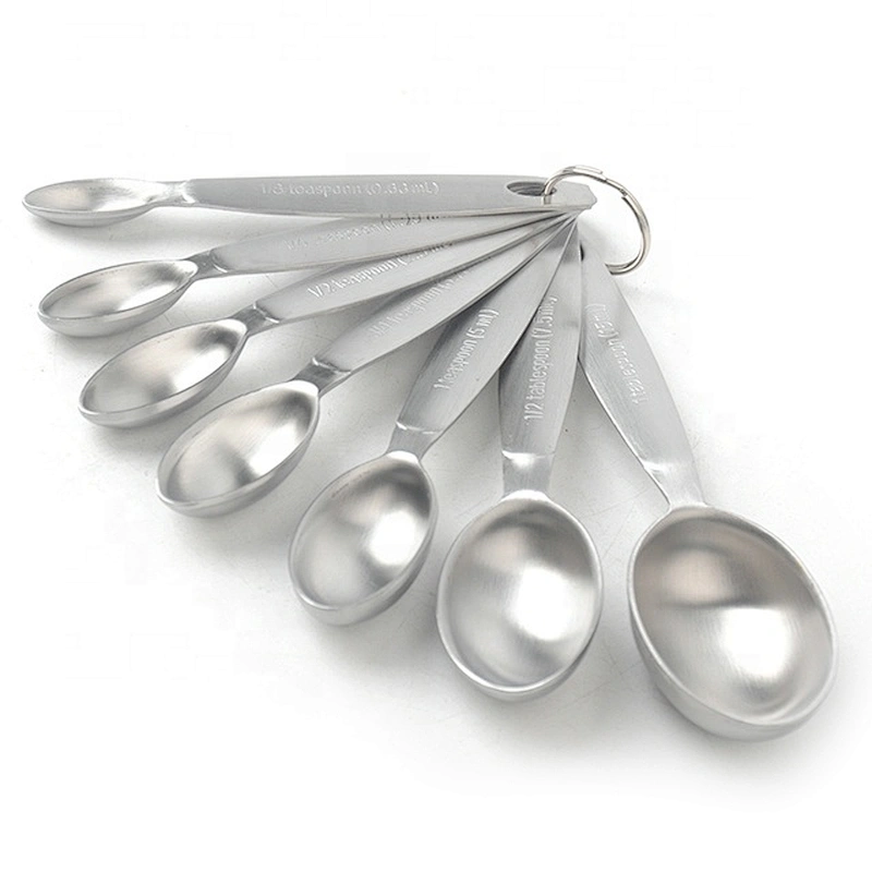 Amazon hot-selling food grade copper plating measuring spoons set