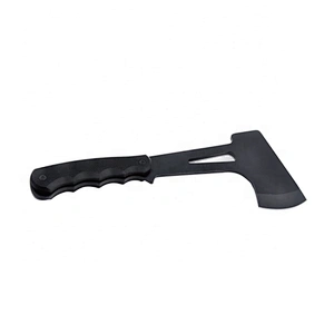 28cm Soft Handle Stainless Steel Survival Camping Axe Outdoor Tool Hatchet with G10 handle
